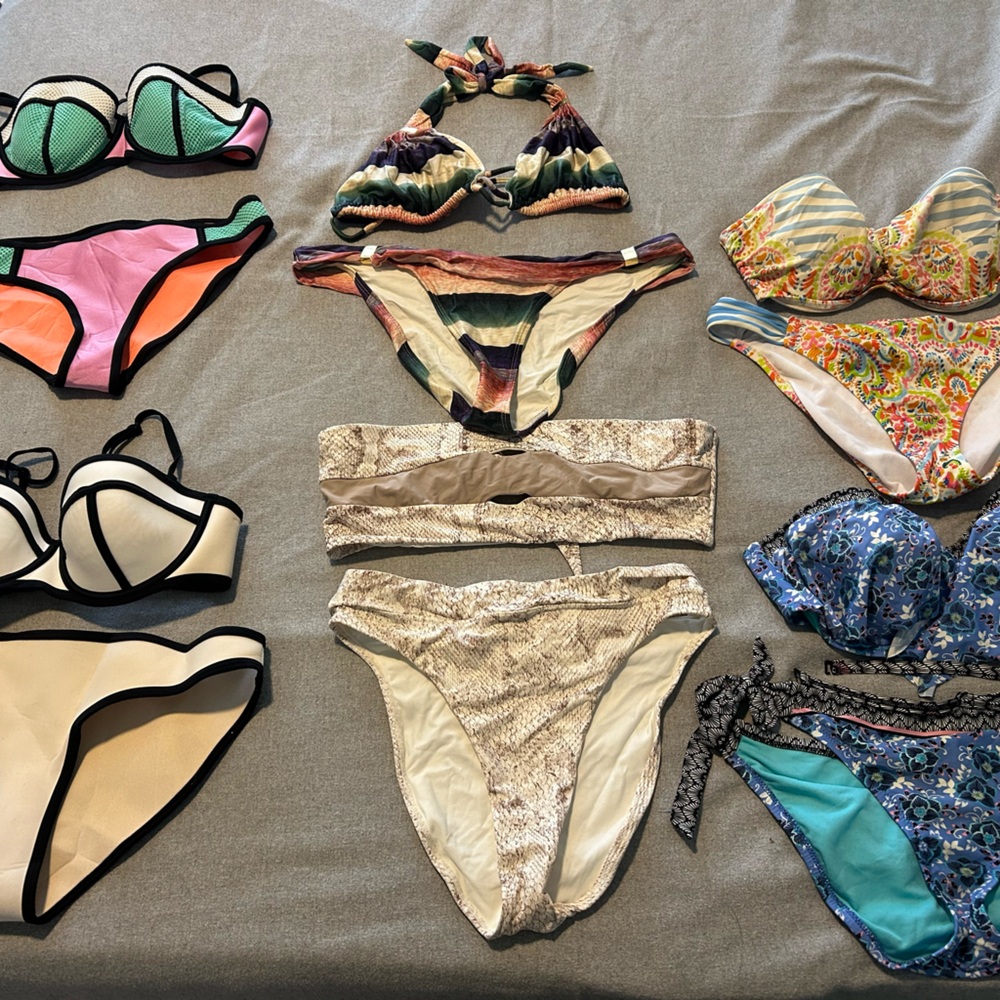 DD/E - L/XL Bathingsuit Haul!! TRIANGL, Abercrombie and Fitch, and more!